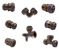 PEX Schraubfitting Klemmfitting