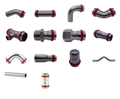 C-Stahl Pressfittinge V Kontur