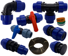 PP Fittinge und Rohr