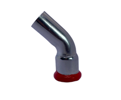 C-Stahl Pressfitting, 45° Bogen I / A, Kontur M