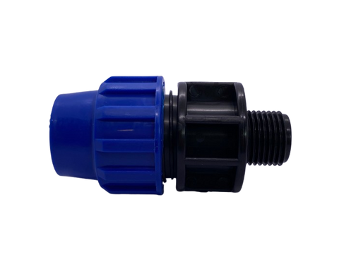 PE Muffe mit Außengewinde