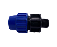 PE Muffe mit Außengewinde