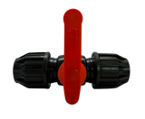 HDPE Kugelventil Schwarz