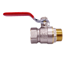 Kugelventil mit Handgriff Innen / Außengewinde