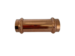 Kupfer Pressfitting Verschiebemuffe, DVGW,  Kontur V