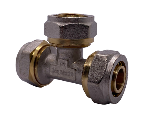 PEX Schraubfitting / Klemmfitting T-Stück
