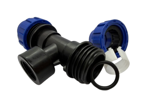 PP T-stück mit Innengewinde